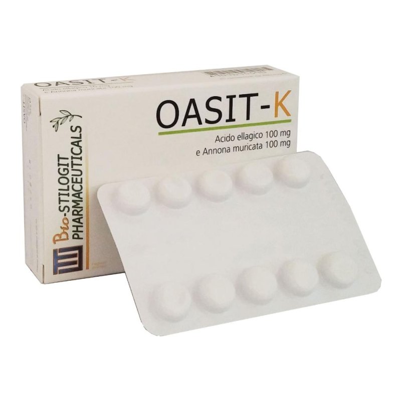 Bio Stilogit Pharmaceutic. Oasit-k 20 Compresse 750 Mg