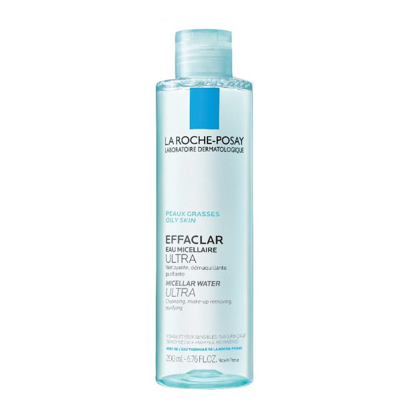 La Roche-Posay Effaclar Detergente Viso Acqua Micellare per pelle grassa 200 ml La Roche-Posay Effaclar Detergente Viso Acqua Micellare per pelle grassa 200 ml