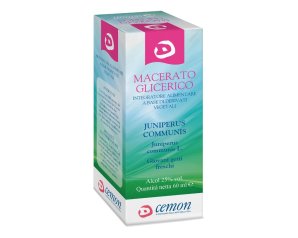 CME Juniperus Communis Macerato Glicerico 60 ml Integratore Naturale Drenante Depurativo per Reni e Fegato Sporting
