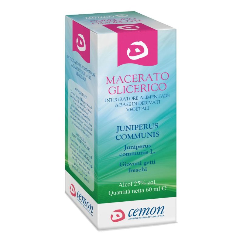 CME Juniperus Communis Macerato Glicerico 60 ml Integratore Naturale Drenante Depurativo per Reni e Fegato Sporting CME Juniperus Communis Macerato Glicerico 60 ml Integratore Naturale Drenante Depurativo per Reni e Fegato Sporting