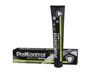 Plakkontrol Absolute White Pasta Dentifricia Nera 75ml