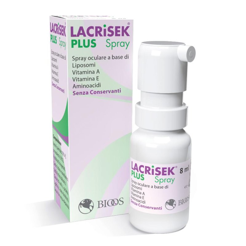 Lacrisek Plus Spray 8 ml per Occhi Secchi