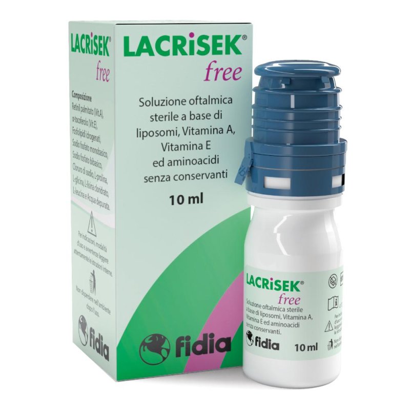 Lacrisek Free Soluzione Oftalmica Senza Conservanti 10 Ml Lacrisek Free Soluzione Oftalmica Senza Conservanti 10 Ml