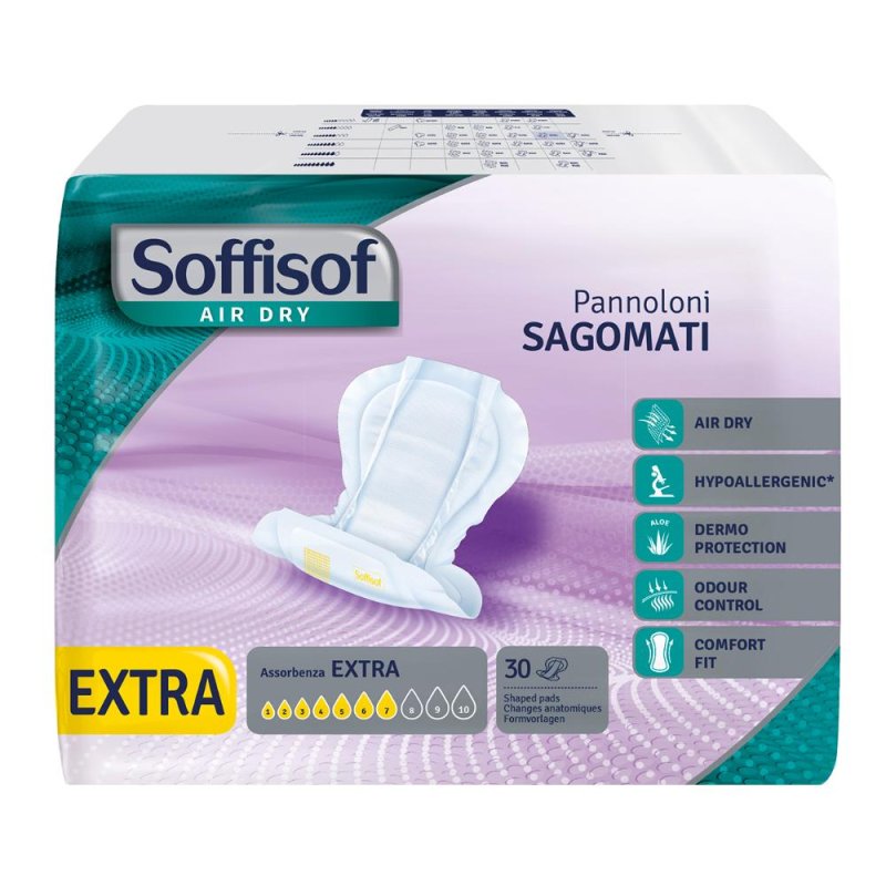 Soffisof air dry sagomato Extra 30 pezzi Soffisof air dry sagomato Extra 30 pezzi