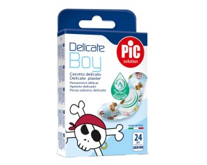 Artsana Pic Delicate Boy Cerotto Delicato Misura Medium 19X72 mm 24 Cerotti
