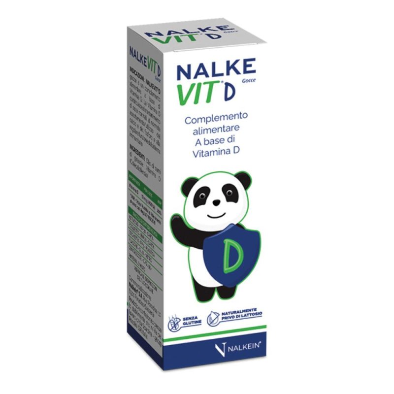 Nalkein SA Nalkevit D Integratore di Vitamina D in gocce 9ml
