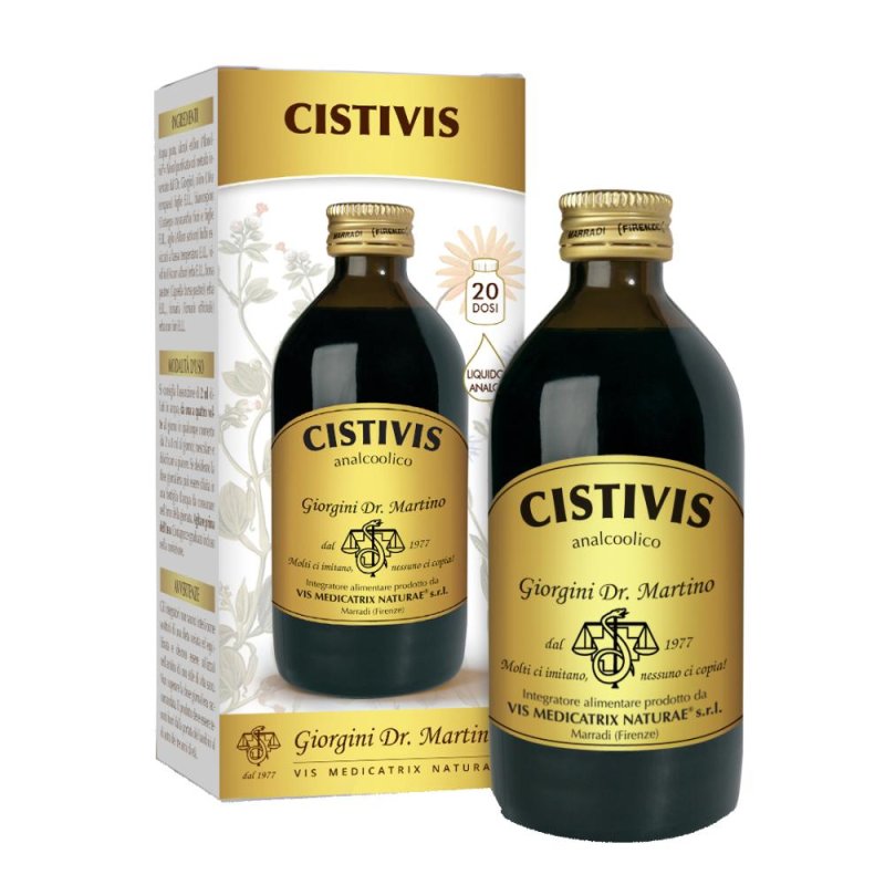 Dr Giorgini Cistivis 200ml Liquido Analcolico Dr Giorgini Cistivis 200ml Liquido Analcolico