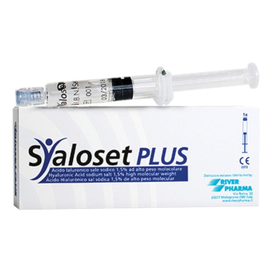 River Pharma Syaloset Plus Siringa Preriempita 1,5% Acido Ialuronico 4ml River Pharma Syaloset Plus Siringa Preriempita 1,5% Acido Ialuronico 4ml