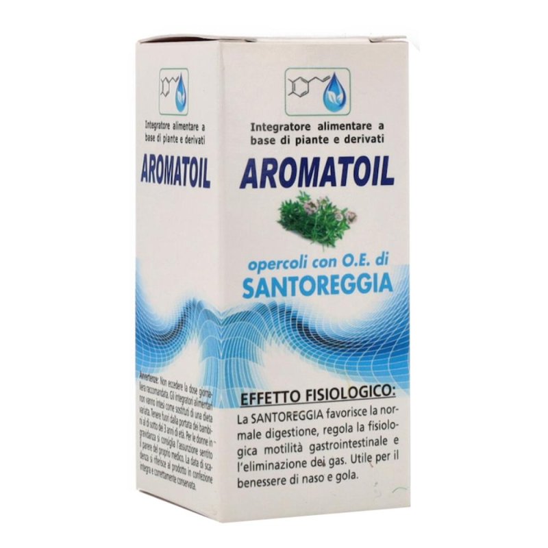 Aromatoil Santoreggia 50 opercoli - perle di olio essenziale di santoreggia Aromatoil Santoreggia 50 opercoli - perle di olio essenziale di santoreggia