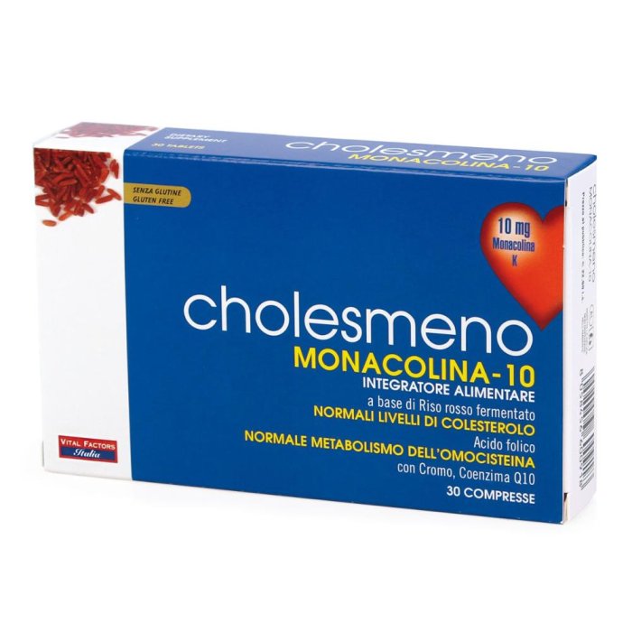 CHOLES MENO Monacolina10 30Cpr CHOLES MENO Monacolina10 30Cpr