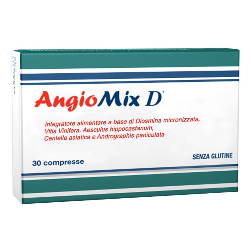 PiamFarmaceutici Angiomix D Integratore Alimentare 30 Compresse
