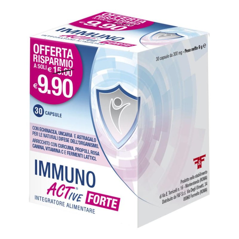 F&f Immuno Active Forte 30 Capsule F&f Immuno Active Forte 30 Capsule