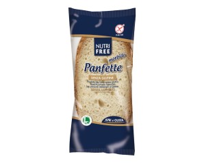 Panfette Nutrifree morbido 75 grammi  - Pane senza glutine e lattosio, morbido e pronto all'uso