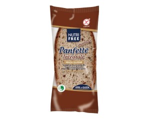 Panfette Integrale Nutrifree 85 grammi  - Pane senza glutine e lattosio, morbido e rustico
