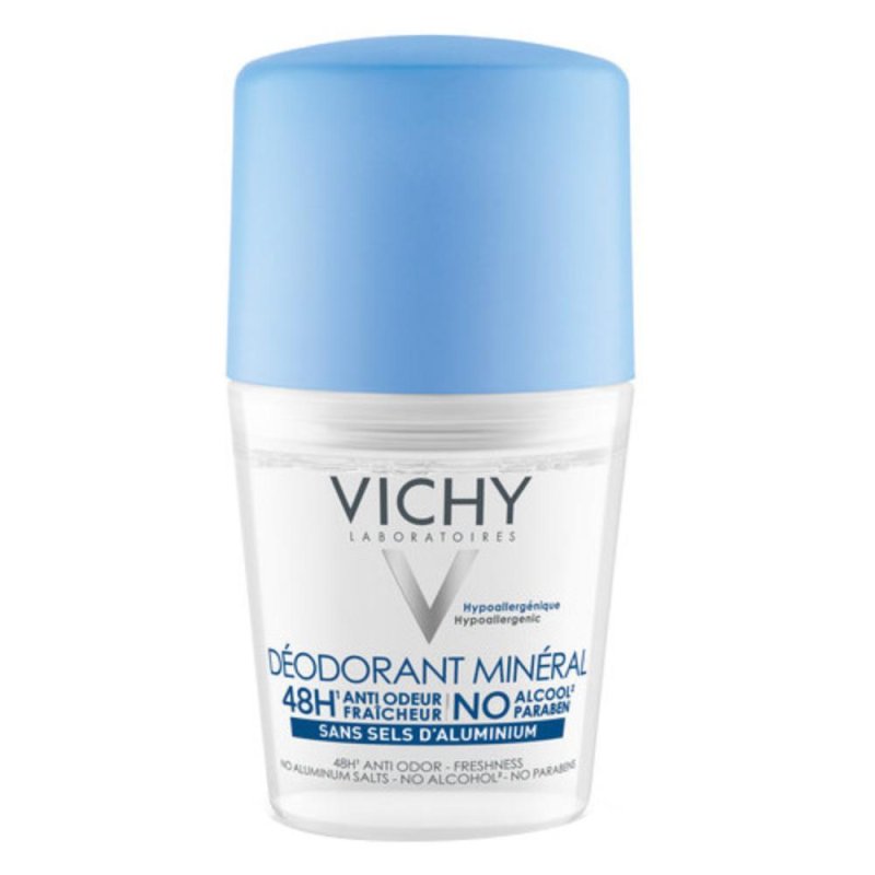 Vichy Anti-Traspirante Deodorante Mineral 24h Roll-on No Allumin 50 ml Vichy Anti-Traspirante Deodorante Mineral 24h Roll-on No Allumin 50 ml