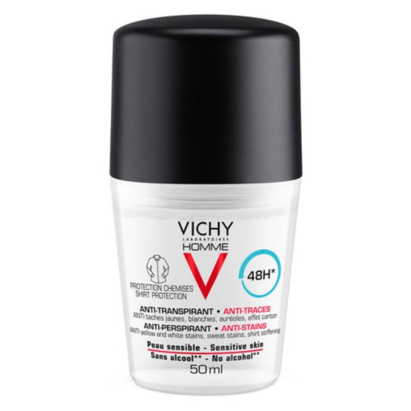 Vichy Homme Deo Anti-macchie 50 Ml Vichy Homme Deo Anti-macchie 50 Ml