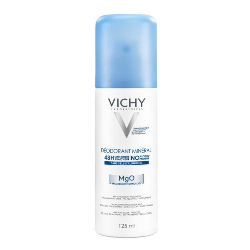 Vichy Anti-Traspirante Deodorante Mineral 48h Aerosol 125 ml Vichy Anti-Traspirante Deodorante Mineral 48h Aerosol 125 ml