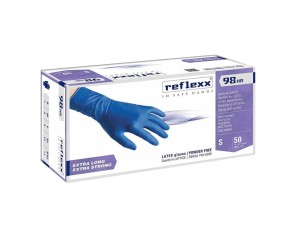 Guanti Gammadis in Lattice Senza Polvere Monouso Taglia Piccola Confezione da 100 Pezzi