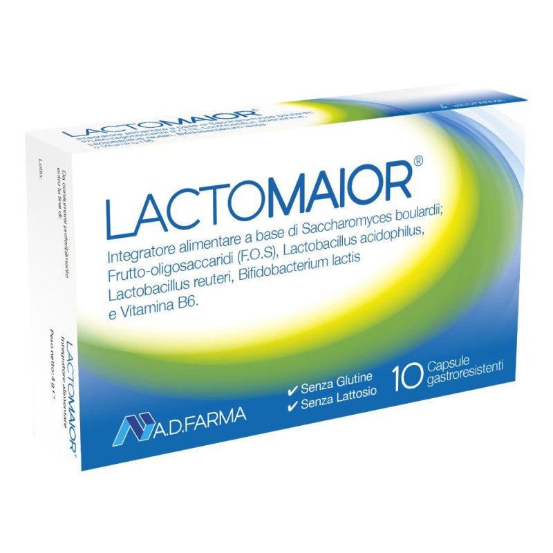 Lactomaior 10 Capsule Acidoresistenti Lactomaior 10 Capsule Acidoresistenti