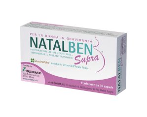 Natalben Supra  Integratore Alimentare 30 Capsule Molli