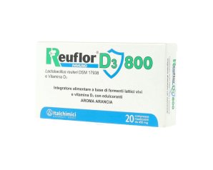 Italchimici  Intestino Sano Reuflor D3 800 Integratore 20 Compresse