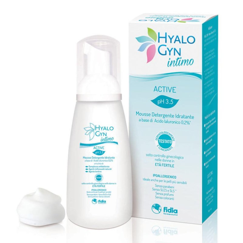 HYALO GYN INTIMO MOUSSE ACTIVE HYALO GYN INTIMO MOUSSE ACTIVE