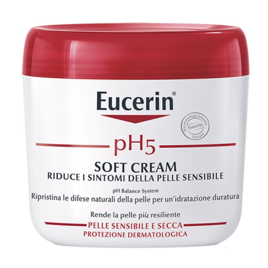 Eucerin pH5 Soft Cream Crema Corpo Idratante Pelli Sensibili 450 ml