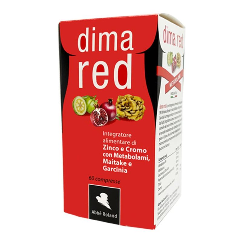 Abbè Roland Dima Red Metabolami Integratore 60 Compresse Abbè Roland Dima Red Metabolami Integratore 60 Compresse