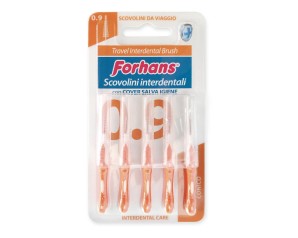 Uragme Forhans Igiene Dentale Scovolino da Viaggio Misura 0.9 5 pezzi