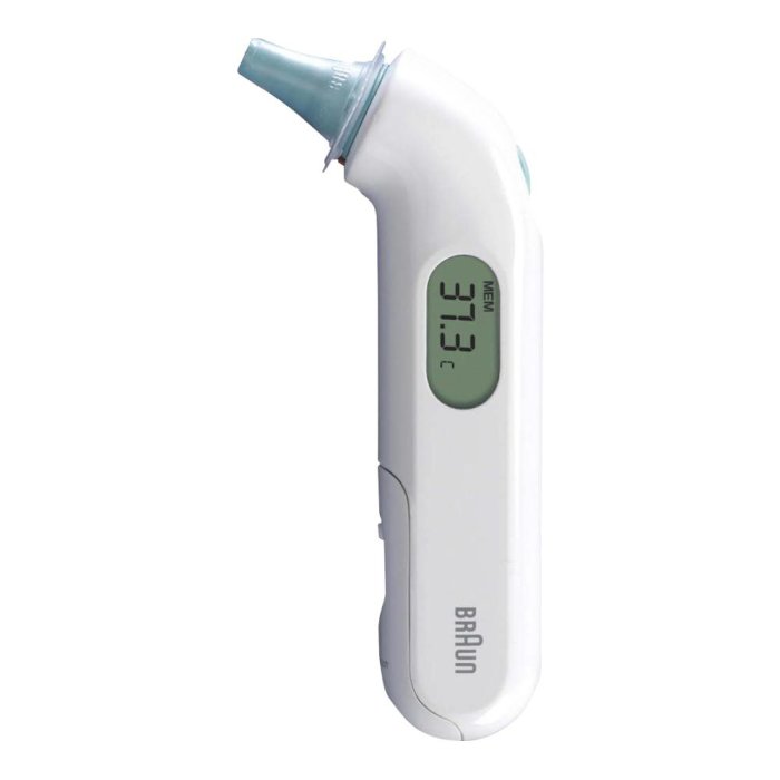 Braun ThermoScan 3 Termometro Infrarossi Auricolare 1 Pezzo Braun ThermoScan 3 Termometro Infrarossi Auricolare 1 Pezzo