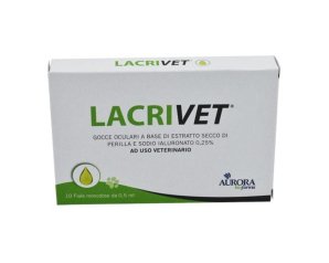 Aurora Biofarma Lacrivet Gocce Oculari Per Cane E Gatto 10 Flaconcini