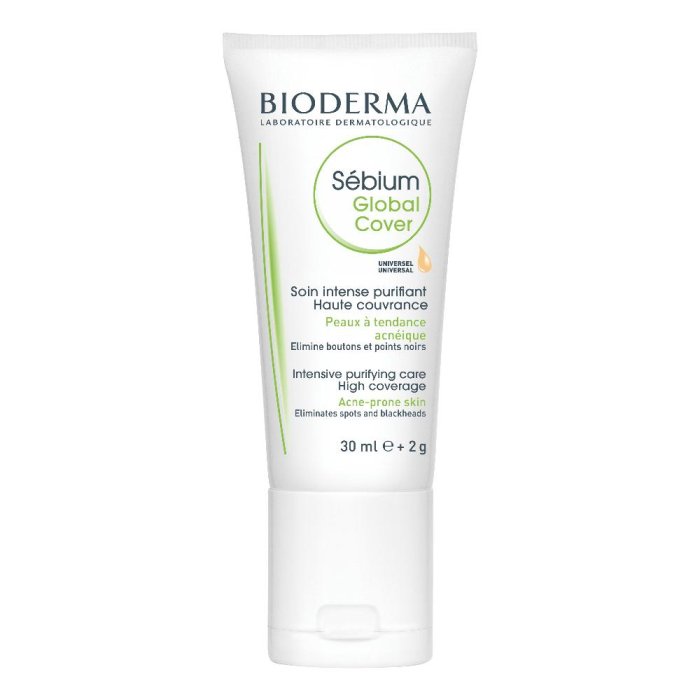 Bioderma Sebium Global Cover Purificante ad alto Potere Coprente 30 ml Bioderma Sebium Global Cover Purificante ad alto Potere Coprente 30 ml