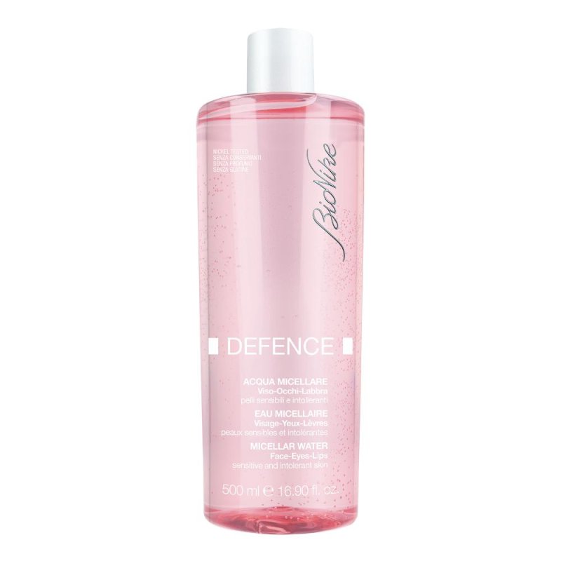 Defence Detersione Acqua Micellare BioNike Viso Occhi Labbra 500 ml