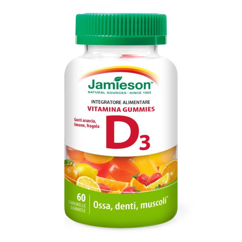 JAMIESON VITAMINA D GUM 60CARA JAMIESON VITAMINA D GUM 60CARA
