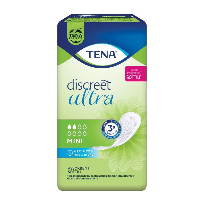 Essity Italy Pannolone Sagomato Tena Lady Discreet Assorbenti Mini 20 Pezzi Essity Italy Pannolone Sagomato Tena Lady Discreet Assorbenti Mini 20 Pezzi