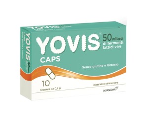 Yovis Caps 50 Miliardi Fermenti Lattici Integratore Alimentare 10 Capsule