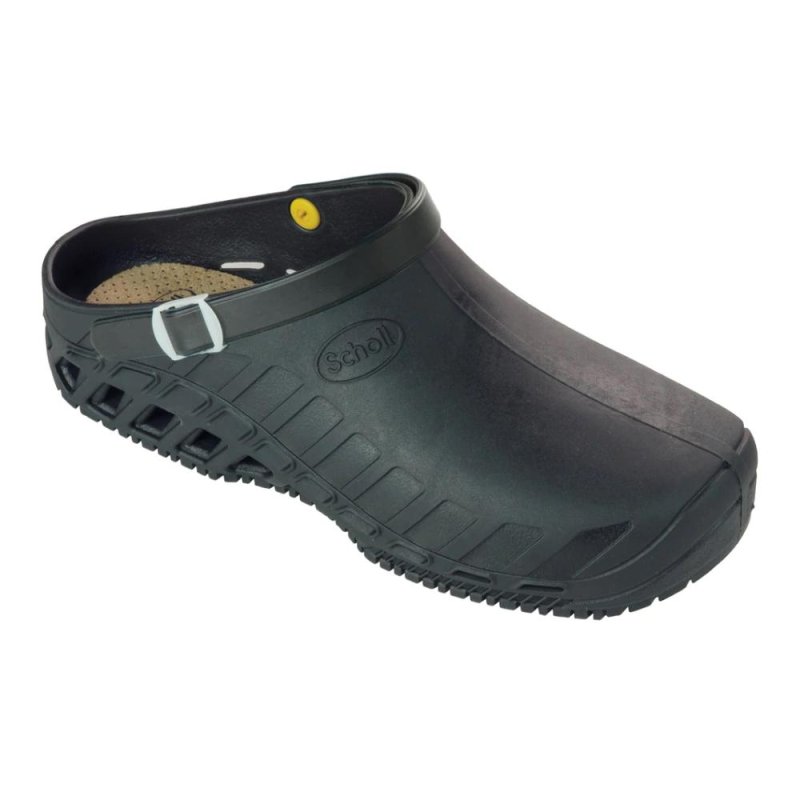 Clog Evo TPR unisex nero n. 37-38 zoccoli professionali antiscivolo