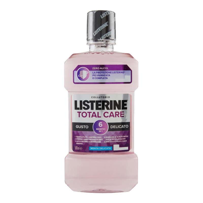 Listerine Total Care Zero Colluttorio 500 ml Listerine Total Care Zero Colluttorio 500 ml