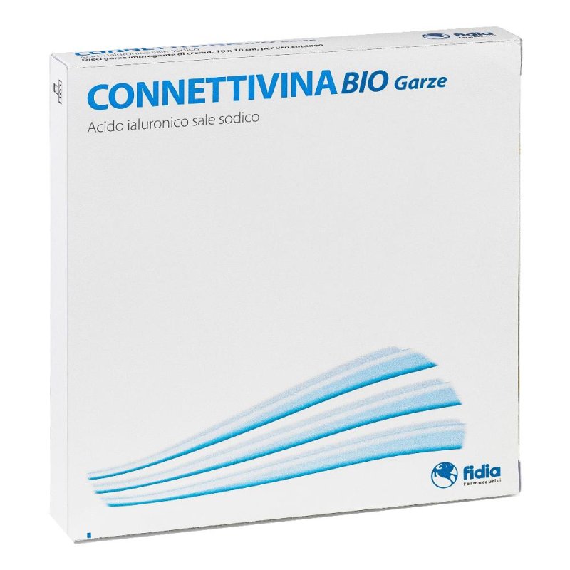 Connettivina Bio Garze per Ferite della Cute 10 Garze Connettivina Bio Garze per Ferite della Cute 10 Garze