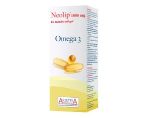 Neolip 1000 mg 60 softgel - integratore con acidi grassi omega 3 ad alto dosaggio