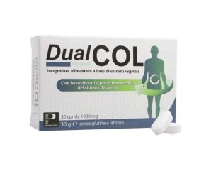 Piemme Pharmatech Dualcol Integratore Alimentare Sistema Digerente 30 Compresse
