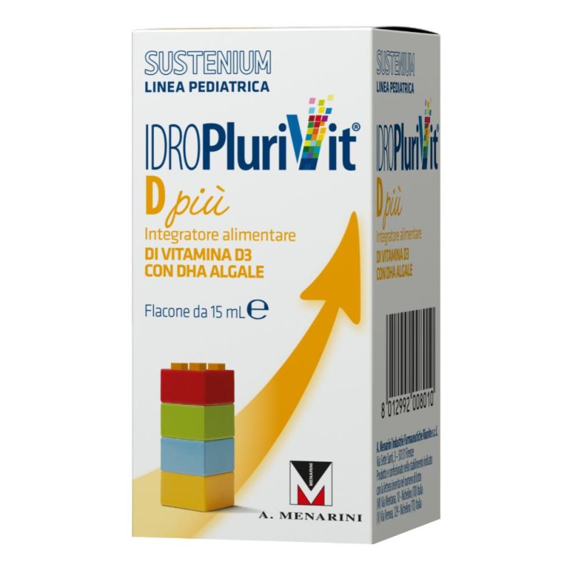 A.menarini Ind.farm.riun. Idroplurivit D+ Sustenium 15 Ml