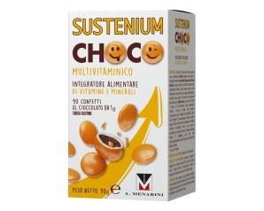 Menarini  Minerali Sustenium Choco Multivitaminico Integratore 90 Confetti