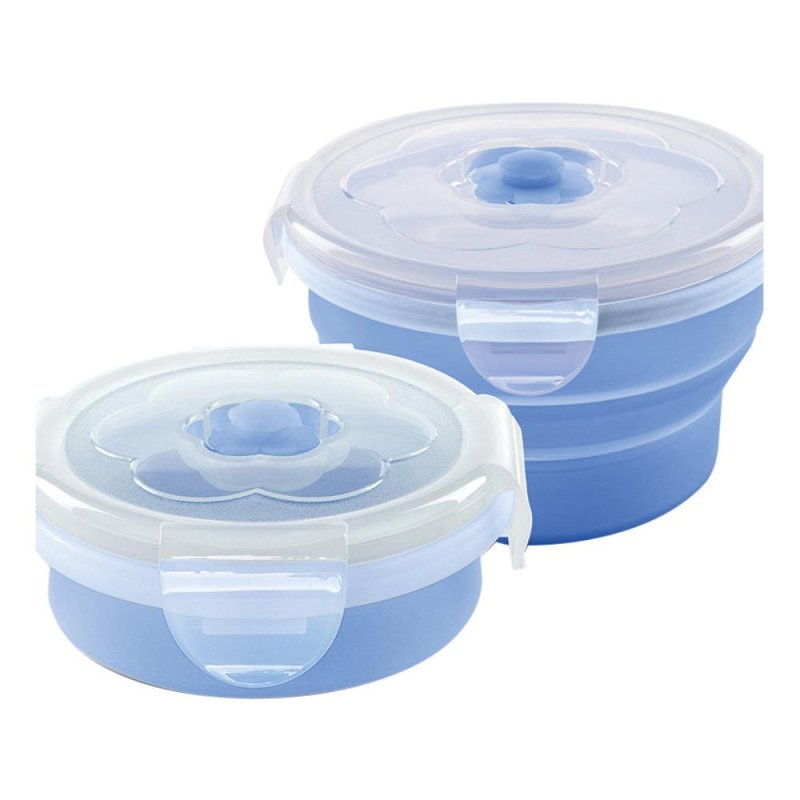 Anteprima Brands International Nuvita Contenitori In Silicone 230 Ml Blu Anteprima Brands International Nuvita Contenitori In Silicone 230 Ml Blu