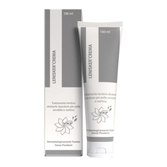 Lenisker Crema 100 ml – Crema Lenitiva Idratante per Pelle Sensibile e Arrossata Lenisker Crema 100 ml – Crema Lenitiva Idratante per Pelle Sensibile e Arrossata