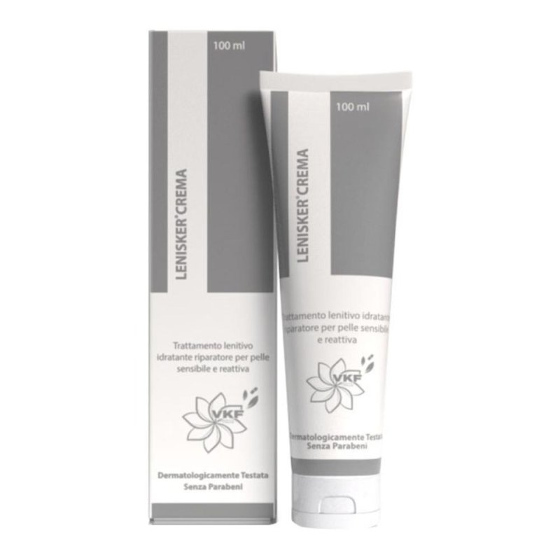 Lenisker Crema 100 ml – Crema Lenitiva Idratante per Pelle Sensibile e Arrossata Lenisker Crema 100 ml – Crema Lenitiva Idratante per Pelle Sensibile e Arrossata