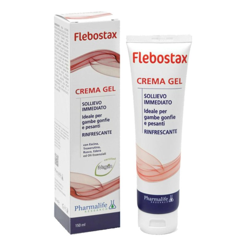 Flebostax crema gel 150 ml gambe leggere e microcircolo Flebostax crema gel 150 ml gambe leggere e microcircolo