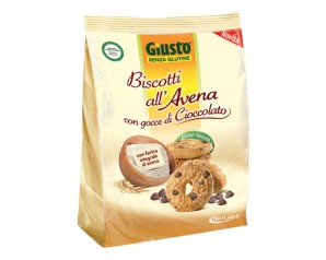 GIUSTO S/G Bisc.AvenaCiocc250g