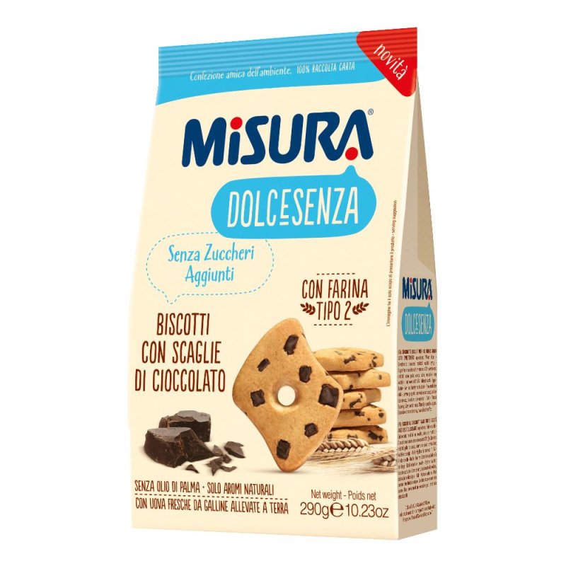 MISURA D-Senza Bisc.Ciocc.290g MISURA D-Senza Bisc.Ciocc.290g