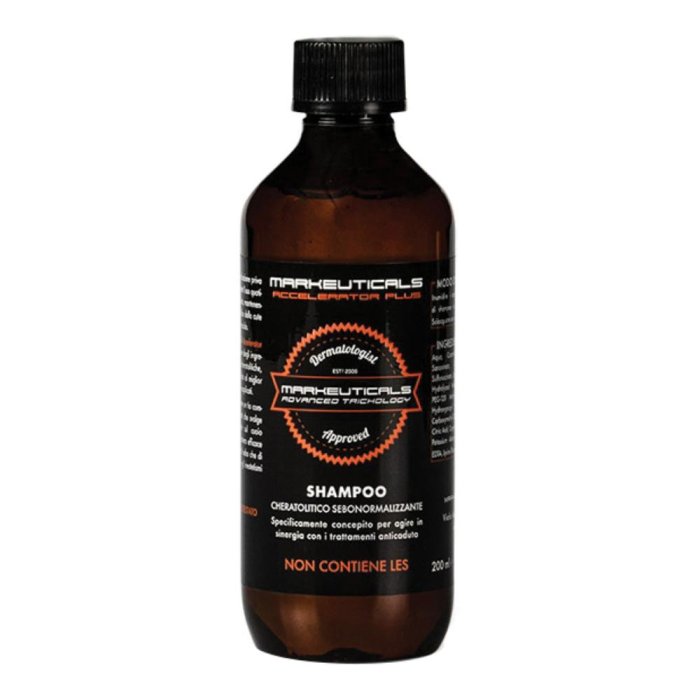 Markeuticals Accellerator Plus Shampoo Cheratolitico Sebonormalizzante 200 ml Markeuticals Accellerator Plus Shampoo Cheratolitico Sebonormalizzante 200 ml